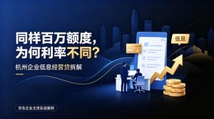 同样都是超百万额度，为什么有些客户能拿低息？看完才知道……